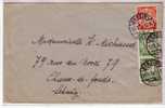 LETTRE DE DANTZIG POUR LA SUISSE   1934 - Storia Postale