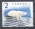 Canada 1998 Mi. 1726  2 $ Tiere Animals Polar Bear Eisbär - Oblitérés
