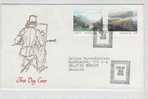 Norway FDC Paintings Complete With Cachet 21-5-1974 Sent To Denmark - FDC