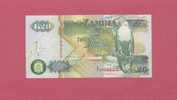 Billet De Banque Nota Banknote Bill 20 TWENTY VINGT KWACHA ZAMBIA ZAMBIE Non Circulé 1992 - Zambia