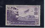 CI08) AFRICA ORIENTALE 1938 - Pittorica Imperiale  - PA A2  MLH - Africa Oriental Italiana