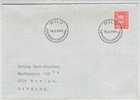 Norway FDC Ordinary Stamp 125 Ore 18-2-1975 Sent To Denmark - FDC