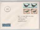 Sweden Cover With BIRD Stamps In Pair.Boraas 20-10-1971 - Ongebruikt