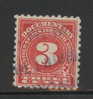 USA 1914 REVENUE - DOCUMENTARY STAMP- 3 CENTS ROSE - USED - Scott #R198 - Fiscali