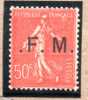 FRANCE : F.M N° 6a ** - Unused Stamps