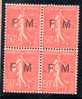 FRANCE : F.M N° 6a/6b ** - Unused Stamps