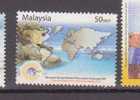 Malaysia Map. 50sen. UMM - Other & Unclassified