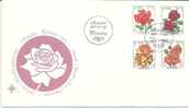 South Africa RSA 1979 Flowers Roses - Nice FDC - Rosen