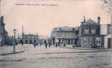 CARENTAN - Place De La Gare - Hôtel Du Comerce CPA écrite - Carentan