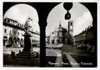 VIGEVANO, PIAZZA DUCALE E CATTEDRALE, B/N, VG 1958, ANIMATA   **** - Vigevano