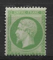 France N° 20 Neuf  Gno, Très Frais - 1862 Napoléon III.
