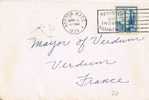 1374. Carta BOSTON (Mass) 1934. Kosciusko Stamp - Brieven En Documenten
