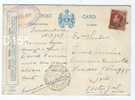 R. R. M. M. V. Highland Chieftain Posted On The High Seas PAQUETE: Used To Portugal 1937 - Caixa #8 - Storia Postale