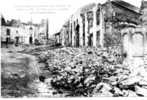 GERBEVILLER - Un Coin De La Rue Gambetta Après Le Bombardement - Gerbeviller