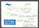 Greece By Airmail Par Avion Backside Franked Kephalinia 1947? Cover To S/S Panaghis Ship Mail Schiffspost - Covers & Documents