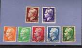 MONACO TIMBRE N° 344 A 350 OBLITERE PRINCE RAINIER III - Used Stamps