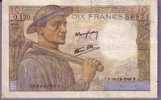 Billet - 10 Francs Mineur - 19.12.1946 B - N° O.120 - 10 F 1941-1949 ''Mineur''
