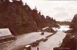 The PIER LOCH KATRINE - Long View - Old Cars - ARGYLL - Scotland - Argyllshire