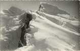 Chamonix-Mont Blanc Le Mt Blanc Et Le Départ Des Pistes Du Brévent CPSM - Alpinisme