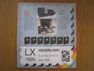 DAVO Luxe Supplement Nederland 1990. Postzegel Opbergbladen 90,108, 108a, 109, 109a En A45 - Autres & Non Classés