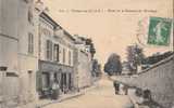 91 CHAMPROSAY ( DRAVEIL ) Belle Vue Animée Rue Alphonse Daudet HOTEL RESTAURANT FORTIN Descente De L' ERMITAGE 1908 - Draveil