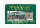 CARTE PUBLICITE   -  L'ENTRECOTE Du VIEUX MARCHE   - Restaurant   -   ROUEN   76 - Miniatures