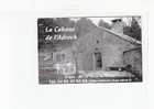 CARTE PUBLICITE    -  GITE -   LA CABANE DE L´ADRECH   -   HURES LA PARADE    48 - Miniatures