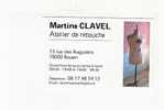 CARTE PUBLICITAIRE -      ATELIER DE RETOUCHE    -   ROUEN -  76 - Other & Unclassified