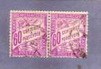 MONACO TIMBRE TAXE N° 22 OBLITERE PAIRE - Postage Due