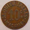 Mazamet 81 Alquier Frères Et Ville 10 Centimes 1917 Elie 10.5 - Monetary / Of Necessity