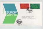 Norway FDC EUROPA CEPT 30-4-1973 With Cachet And Sent To Denmark - 1973