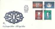 South Africa RSA 1985 Old Cape Silver  FDC Scott 660-663 - Vidrios Y Vitrales