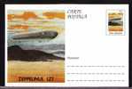 ZEPPELINS LZ1,FIRST FLIGHT IN 1900,POSTCARD STATIONERY 1995 Romania. - Zeppelin