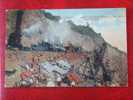 Ca 1913 Construction Panama Canal, Accident, Bas Obispo, Steam Shovel (train) - Panama