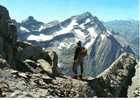 CPSM.  HAUTE MONTAGNE PYRENEENNE. UN ALPINISTE. - Alpinismus, Bergsteigen