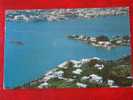 Aerial View Of Paget Showing City Of Hamilton Bermuda - Bermudes