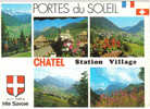 Carte Postale  74. Châtel  Trés Beau Plan - Châtel