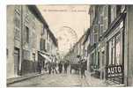 CPA.    BOURGANEUF.    Rue Du Puy.    1916.    (animée) - Bourganeuf