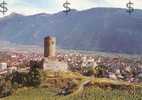 MARTIGNY Et La BATIAZ 1975 ( Vue Sur La Gare Chemin De Fer à Gauche Bahnhof Railway Station Treno Stazionne - Martigny