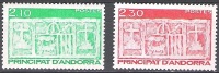 Andorre Français 1990 Yvert 390 - 391 Neuf ** Cote (2015) 2.70 Euro Ecu Primitif Des Vallées - Unused Stamps