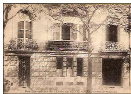 PARIS 75017-ECOLE DU GENIE CIVIL -AVENUE DE WAGRAM - Enseignement, Ecoles Et Universités