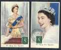 0220 -  Gde Bretagne CM   Avec N° 264 - Elizabeth II - Carte Massime