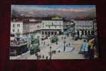 1929 NICE PLACE MASSENA TRAMWAYS DE COULEUR VERTE   ALPES MARITIMES- 06  CARTE POSTALE DE FRANCE - Places, Squares