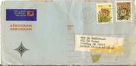 SOUTH AFRICA 1978 Aerogramme Cover With 2 Stamps And Port Shepstone Cancellation - Cartas & Documentos