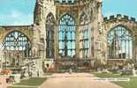 Britain United Kingdom - Cathedral Ruins, Coventry 1950s Postcard [P847] - Coventry