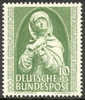 Germany B324 Mint Hinged Nuremberg Madonna Semi-Postal From 1952 - Unused Stamps