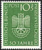 Germany B331 Mint Hinged Semi-Postal From 1953 - Ungebraucht