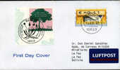 Germany 2005 FDC Centennial Of Nature Befriends (Yv. 2308) + Mi. Automatenmarken Nº 5 (11c). Cover Sent To Bolivia. See. - Automaatzegels [ATM]