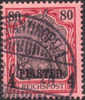 Germany Offices In Turkey #20 XF Used 4pi On 80pf From 1900 - Deutsche Post In Der Türkei
