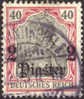 Germany Offices In Turkey #36 XF Used 2pi On 40pf From 1905 - Turkse Rijk (kantoren)